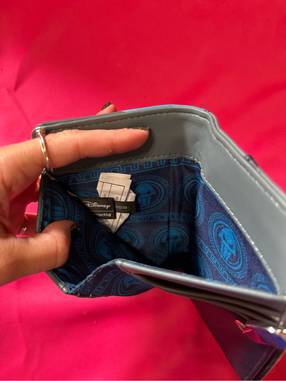 Loungefly Disney Hades from Hercules Zip Wallet - Picture 4 of 5